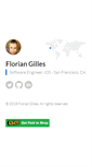 Mobile Screenshot of floriangilles.com